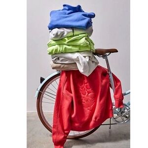 A Cut Above Flocked 
Buti Logo Hoodie
NWOT - Red
FPM